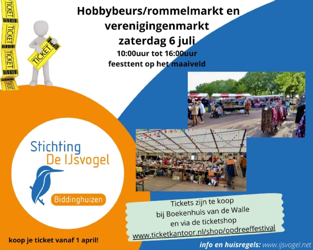 Naast feestavond ook andere tickets verkrijgbaar